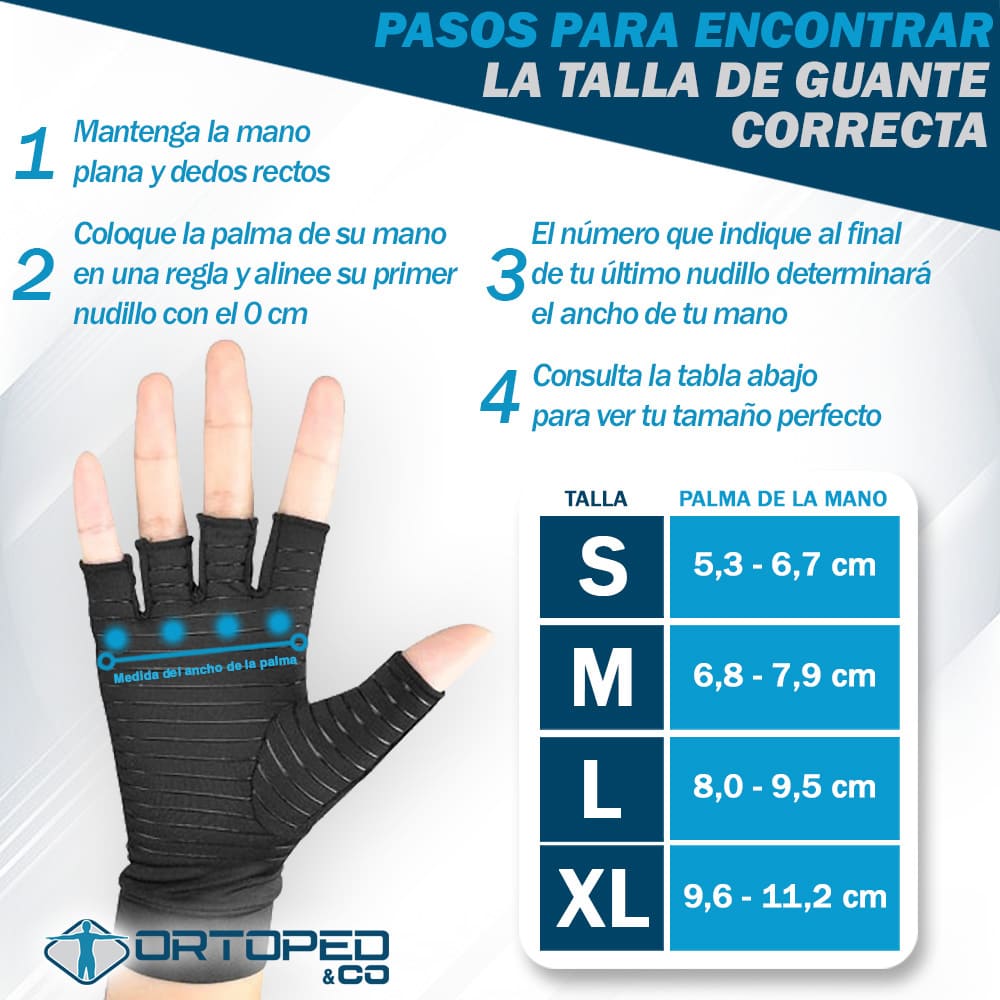 Guantes de Compresión de Cobre para Artritis 😱50% DE DESCUENTO😱