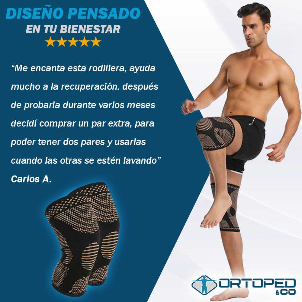 ICOOPER® Rodillera de Cobre - Alivio de Dolor Articular y Artritis 😱LLEVA 2 Y PAGA 1😱
