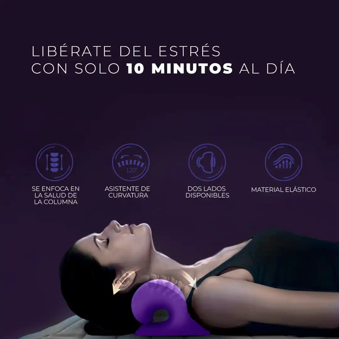 ALMOHADA TERAPEUTICA DE CUELLA COBREVIDA - ALIVIA LA RIGIDEZ MUSCULAR 😱50% DE DESCUENTO😱