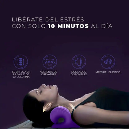 ALMOHADA TERAPEUTICA DE CUELLA COBREVIDA - ALIVIA LA RIGIDEZ MUSCULAR 😱50% DE DESCUENTO😱