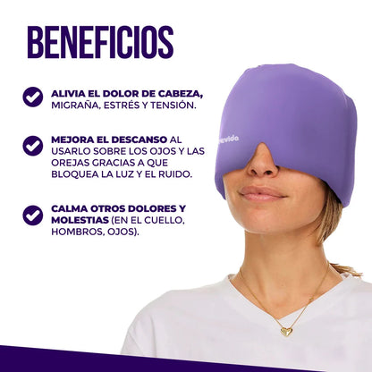 GORRO TERAPÉUTICO COBREVIDA FRÍO/CALOR 😍PRODUCTO EN TENDENCIA😍