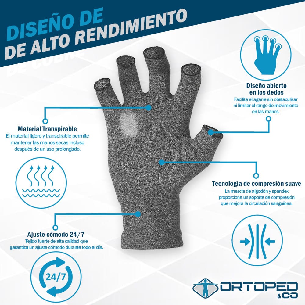 Guantes de Compresión Suave ArtrixConfort™