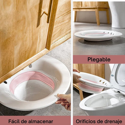 Bidé Plegable - Baño De Asiento para Alivio de Hemorroides o Embarazo 😱50% DE DESCUENTO😱