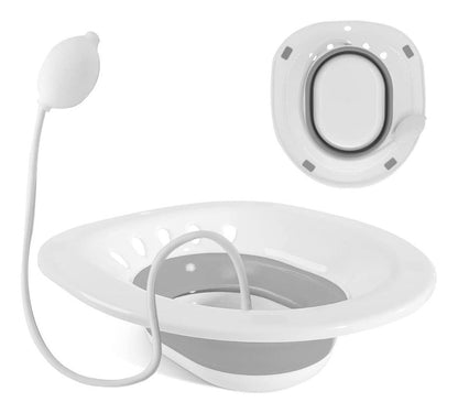 Bidé Plegable - Baño De Asiento para Alivio de Hemorroides o Embarazo 😱50% DE DESCUENTO😱