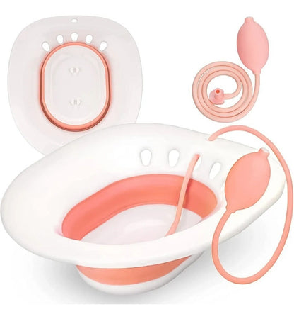 Bidé Plegable - Baño De Asiento para Alivio de Hemorroides o Embarazo 😱50% DE DESCUENTO😱